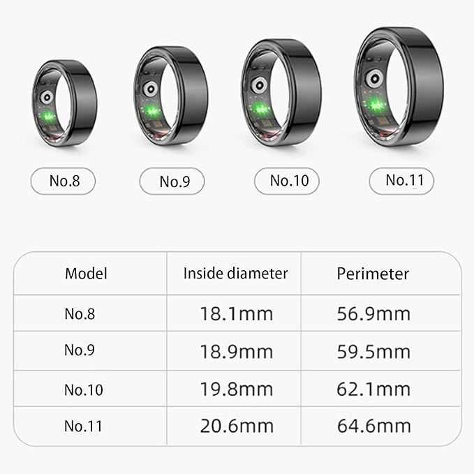 Anillo inteligente tipo Oura talla 9 - Xplora Market