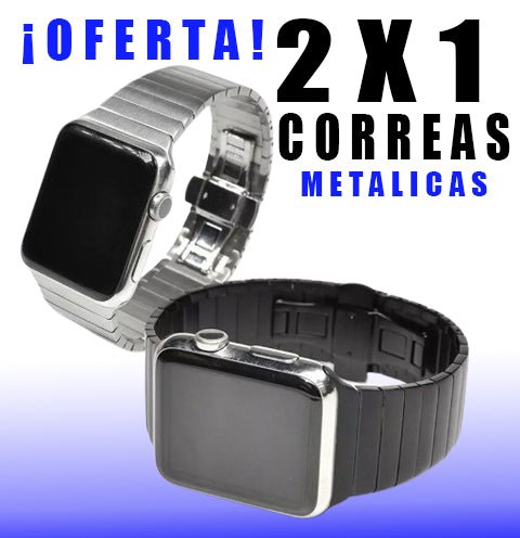 PACK CORREAS METALICAS - Xplora Market